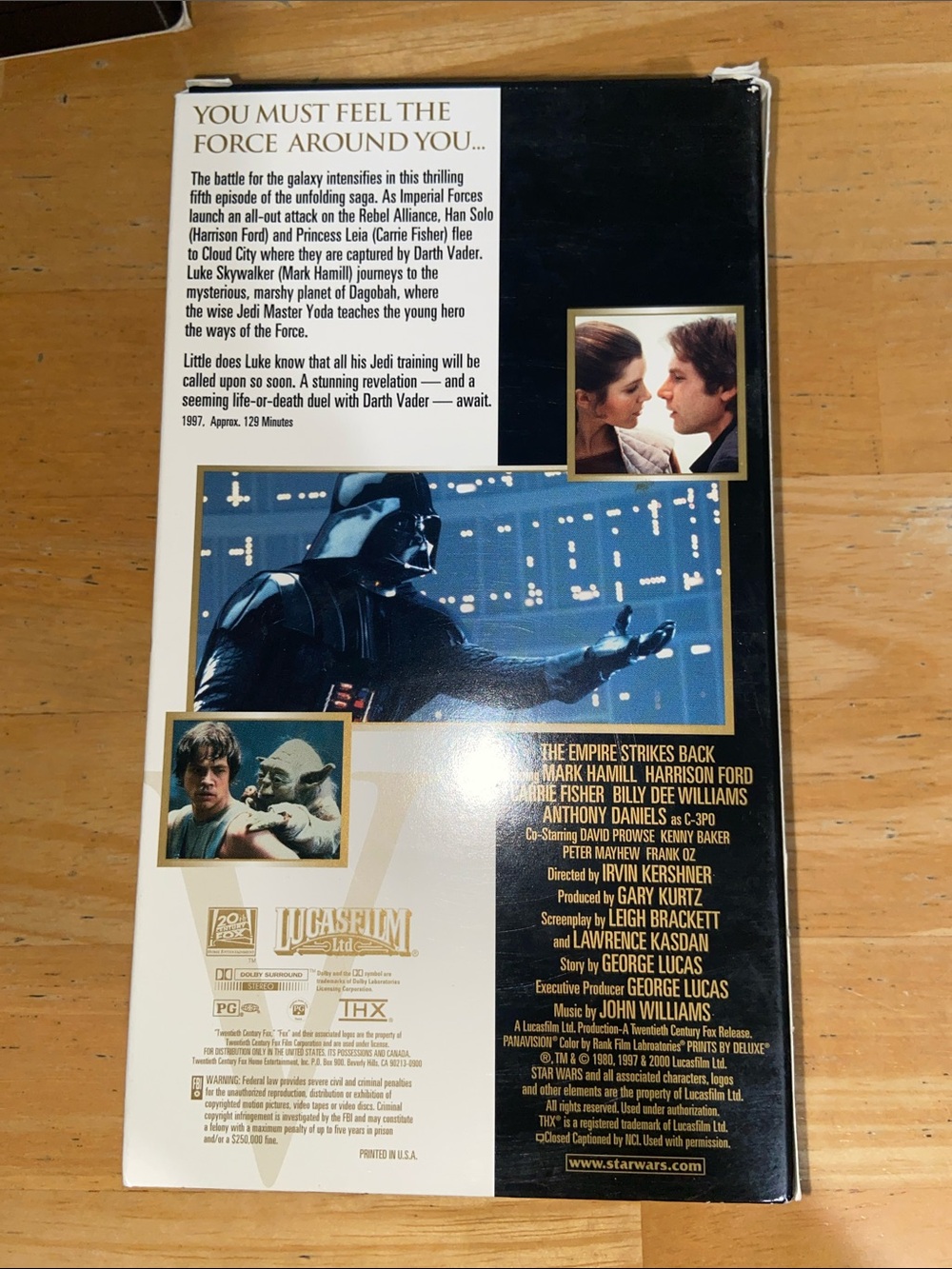 Star Wars Trilogy VHS Set - Picture 3 of 9